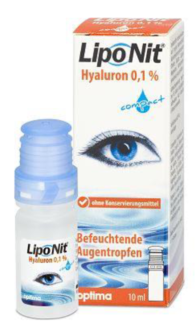 Lipo Nit 0,1% Hyaluron Augentropfen