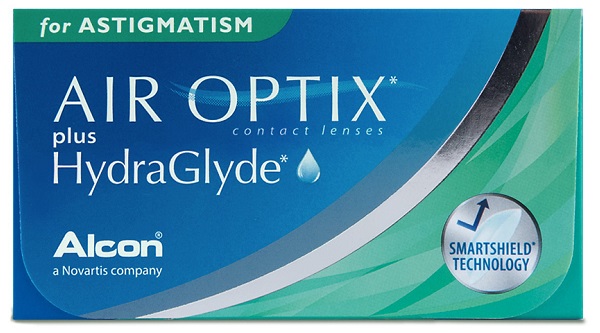 Air Optix Plus HydraGlyde f. Astigmatism – 3er Pack